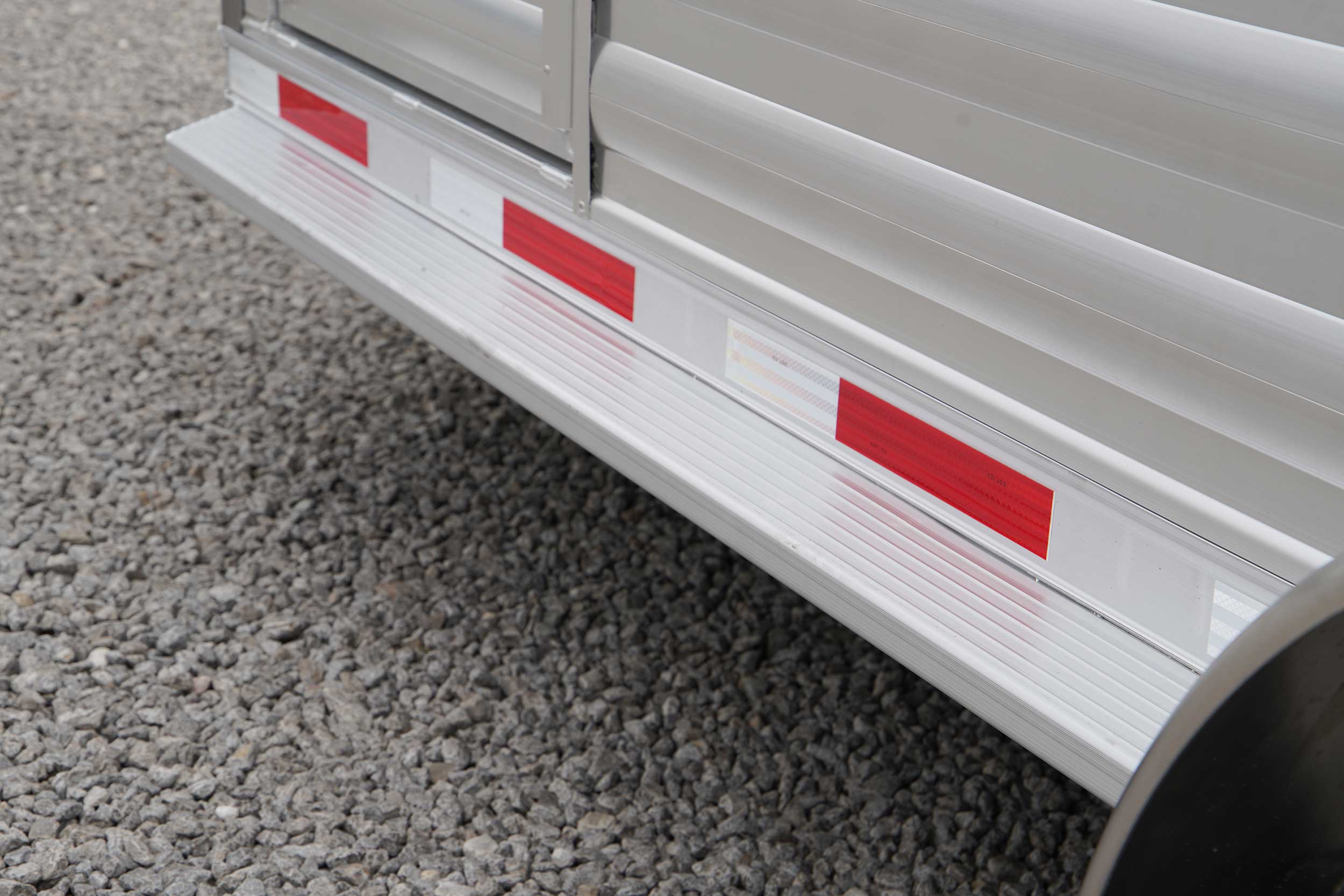 Livestock trailers running boards