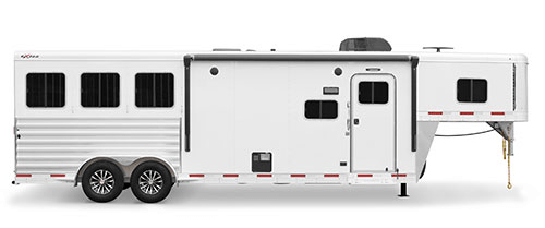 Escape 7310 living quarters horse trailer