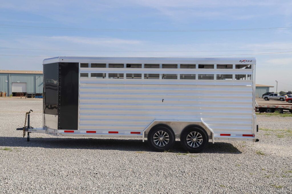 Stock combo trailer STC 716 BP - streetside