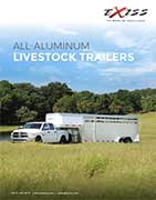 Exiss livestock trailer brochure