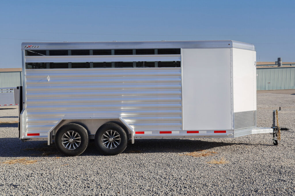 Stock combo trailer STC 716 BP - curbside